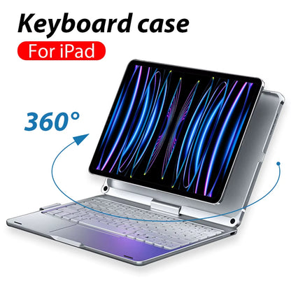 Magic Keyboard for Ipad Pro 11 12.9 13 Inch 2024 Air 6 5 4 3 for Ipad 10 10Th Generation 7Th 8Th 9Th Gen 10.2 Mini 6 Cover Case